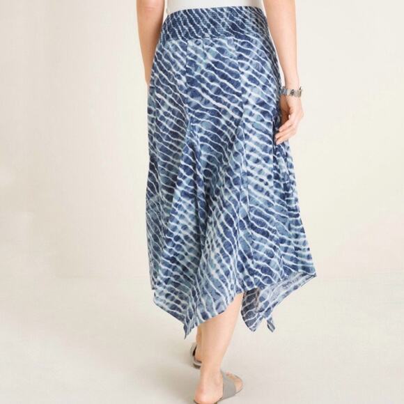 Chico's Blue Tie Dye Maxi Skirt Sz 3/XL - Picture 12 of 14
